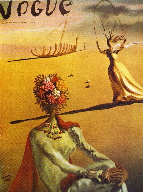 Salvador Dali In Vogue