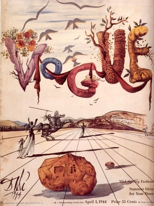Salvador Dali In Vogue