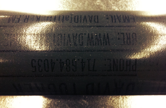 Ludlow Business Cards