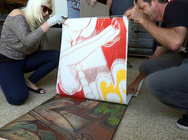 Presses In Movies And Lawn Roller Printing