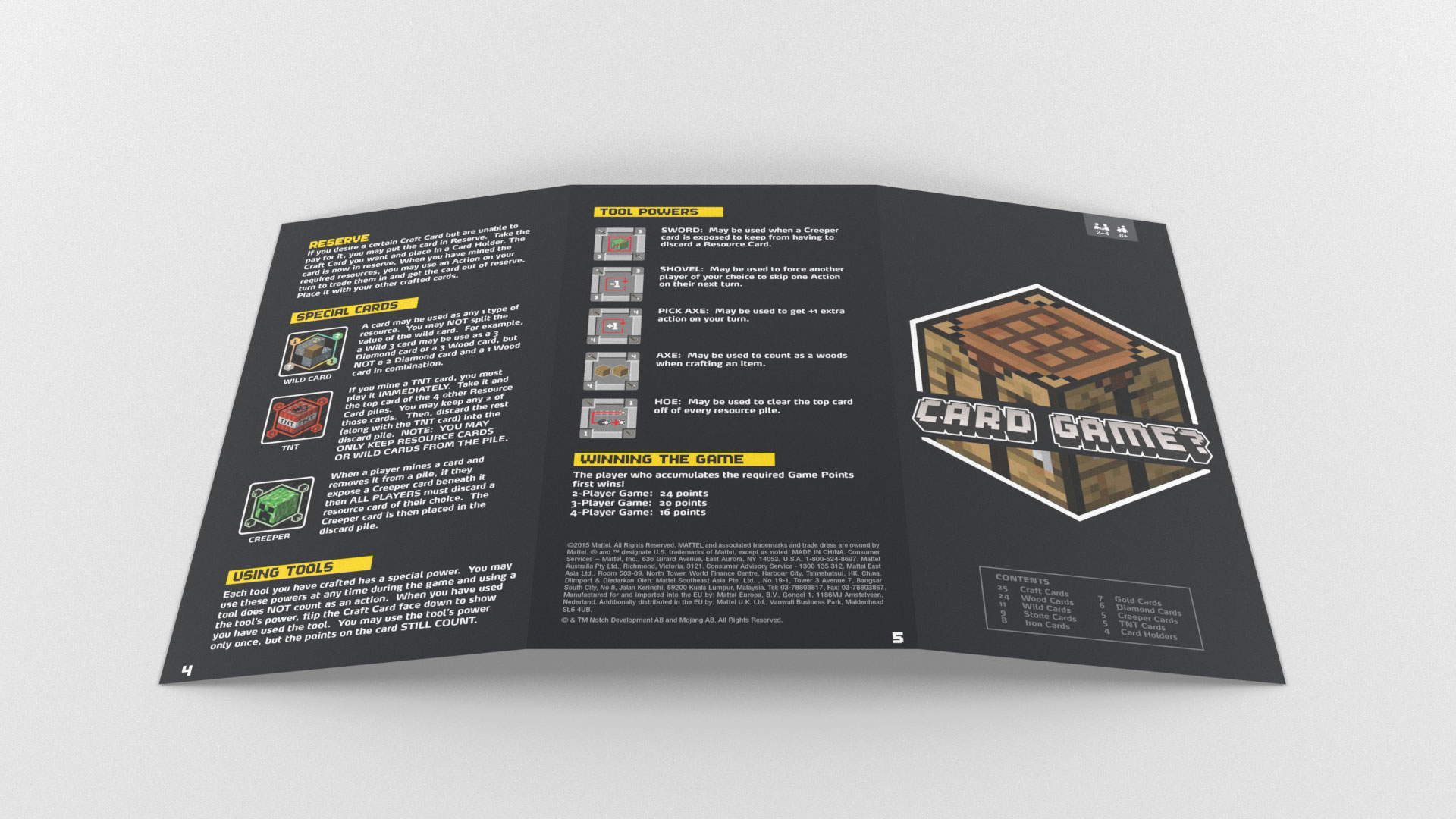 Minecraft - Card Game