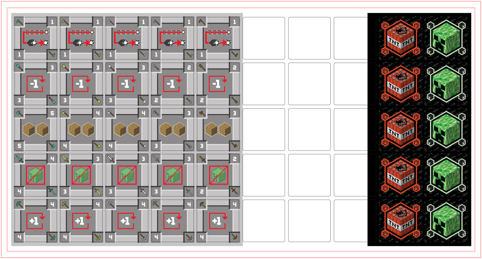 Minecraft - Card Game