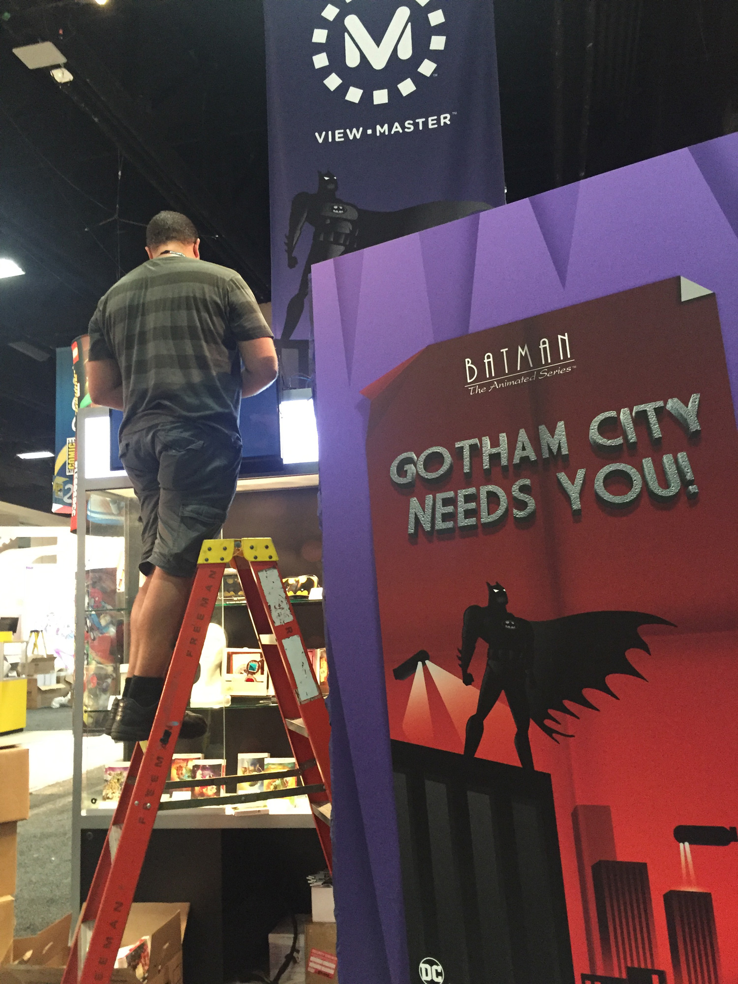 View-Master - Batman Comic Con Booth