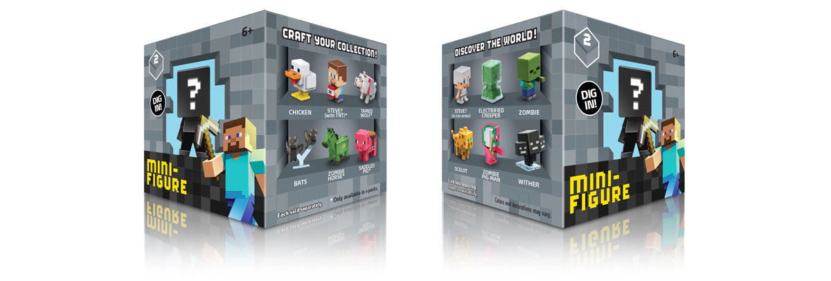 Minecraft - Stone Series Packaging