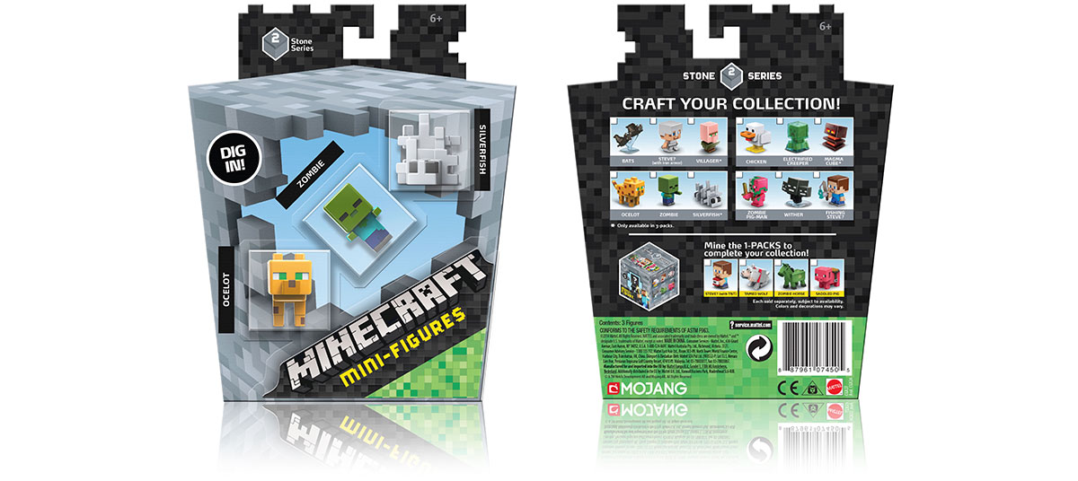 Minecraft - Stone Series Packaging