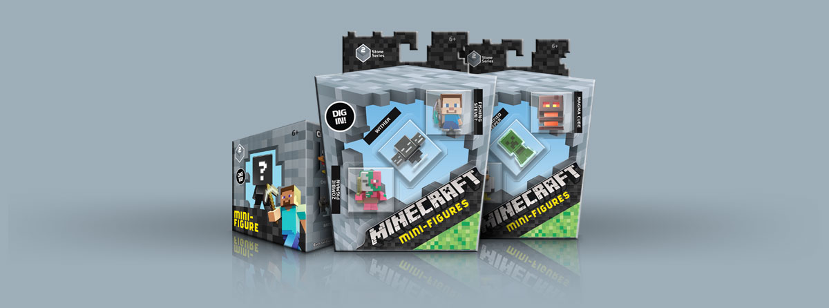 Minecraft - Stone Series Packaging