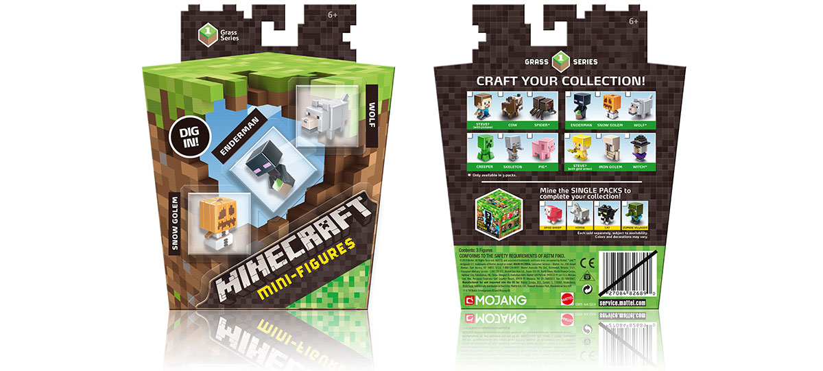 Minecraft - Grass Series Packaging