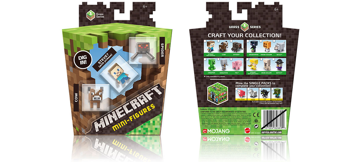 Minecraft - Grass Series Packaging