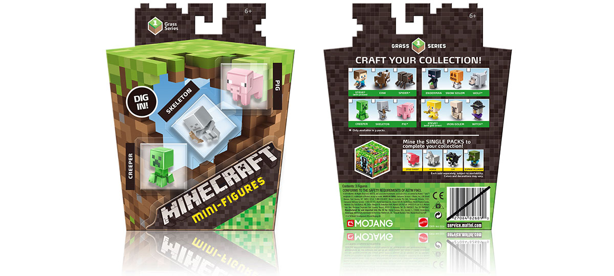 Minecraft - Grass Series Packaging