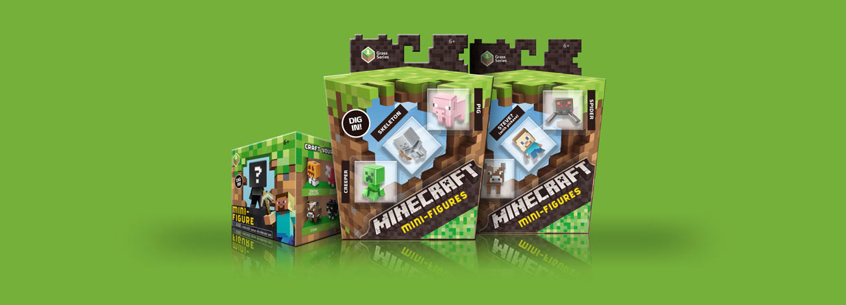 Minecraft - Grass Series Packaging