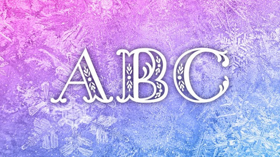 Disney's Frozen - Font