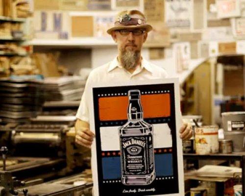 Jack Daniel's And Letterpress